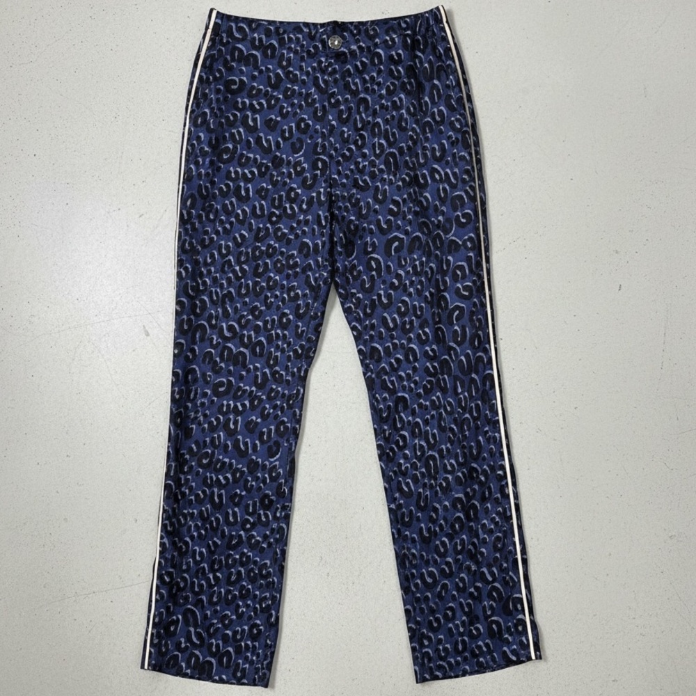 Louis Vuitton/Stephen Sprouse Leopard Silk Pajama Pant 40 Marc Jacobs Runway '12